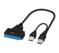 LinQ USB 2.0 to SATA or 2.5-inch SSD Adapter Cable Compact Design
