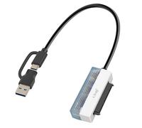 LinQ USB and USB C to SATA 2.5'' Data Transfer Adapter 5 Gbit/s