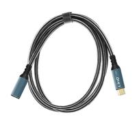 LinQ USB-C Extension Cable 100W Charging 8K Video Transfer 20Gbps 1.2m, Grey