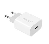 LinQ USB Type C Power Delivery 20W Quick Charge USB Mains Charger, White