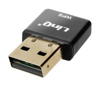 LinQ USB WiFi Stick 300Mbps Network WPS Button Adapter Ultra-compact