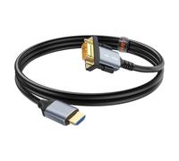 LinQ Video Adapter Cable HDMI to VGA 1.8m Full HD 1080p Resolution
