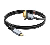 LinQ Video Adapter Cable USB-C to VGA 1.8m Full HD 1080p Resolution