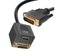 LinQ Video Adapter DVID Male to DVID Female and HDMI Female