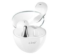 LinQ Wireless earphones Design Goutte Tactile Control, White