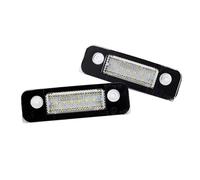 LinQianBhD 2Pcs/set Car LED License Plate Number Light For Fiesta For Fusion For Mondeo For MK2 With Built-in Controller Error Free License Plate Lamp Taillight
