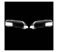 LinQianBhD Car Front Lens Cover Shell For A6 For A6L For C6 2006 2007 2008 2009 2010 2011 Car Headlamp Lamp Cover Glass Lamp Shell Headlight Cover Transparent Lampshade(A Piar)