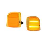 LinQianBhD Car Indicator For GMC For Safari For Base For SL For SLX 1995-2005 2pcs Car LED Turn Signal Lights DRL Dynamic Turn Signal Light(Yellow Lens Amber)