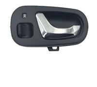 LinQianBhD Car Interior Door Handle Cover Trim for Suzuki for Swift for Geo for Metro 92-94 Black Car Front and Rear Inside Door Handle Interior Auto Spare Parts(Metal Chrome LH)