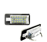 LinQianBhD Car License Plate Lights For A3 For A4 For S4 For RS4 For B6 For B7 For A6 Error Free License Plate Lamp Number Light LED