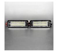 LinQianBhD Car White LED Number License Plate Lights For VW For Saveiro For Gol For Fox-EU 2004 2005 2006 2007 2008 2009 2010 Error Free License Plate Lamp Taillight(2pcs)