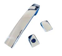 LinQianBhD for Nissan for Qashqai 2011 for Frontier for Navara for D40 2006-2014 Left Right Chrome Silver Exterior Door Handle Car Outer Door Handle