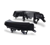 LinQianBhD For Toyota For ZVW30 For CAMARY For ACV4 For WISH For ZGE21 For MARK 2PCS LED Side Mirror Turn Signal Indicator Lamp Car Rearview Mirror Turn Signal(Smoked lens,Sequential)