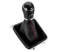 LinQianBhD Gear Lever Shift Knob for VW for Golf 7 for MK7 2013 204 2015 2016 2017 2018 Lever Dust Boot Cover Manual 5 6 Speed Gear Shift Knob(5 Speed Suit)