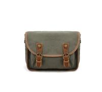LinQianBhD Motorcycle Bag for Baby for Beast Side Bag Vintage Motorcycle Toolkit Rear Tail Luggage Crossbody Hanging Saddle Bag(Army Green)