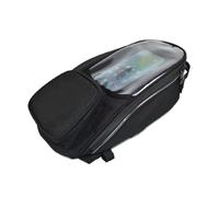 LinQianBhD Motorcycle Bag Magnetic Waterproof Fuel Tank Navigation Universal Motorbike Tool Portable Saddle Bag(Red)