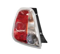 LinQianBhD Side Tail Light Rear Lamp For Fiat 500 Rear Bumper Tail Light Taillight Without Bulbs Brake Driving Reversing Lamp Turn Signal Car Accessories