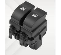 LinQianBhD Window Regulator Switch For Clio II 2 1998 1999 2000-2015 8200060045 Car Electric Power Window Master Double Switch Lifter Control Button Front Left Fits