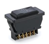 LinQianBhD Window Regulator Switch Universal DC 12V 20A Car Electric Power Window Control 5-pin ON/OFF Regulator Switch Accessories(KG30R)