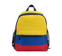 linqin Colombia Colombian National Flags backpack tags for kids school safety books bag with name tag for 3-4 year old bolso escolar para adolecente