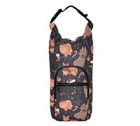 linqin Cute Dogs Water Bottle Holder Functional Water Bottle Insulated Holder Water Bottle Holder Bag Fits 20/24/32/40 oz Bottles