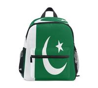 linqin Flag Pakistan the backpack kid whistle book bags with name tag for 3-4 year old mochilas para la escuela