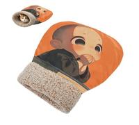 linqin Hideway for cute's Winter Little Monk Dark Salmon Cat Cave Bed Sleeping Bag for Indoor Cats and Mini Dogs Soft durables Wrap Semienclosed