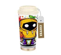 linqin Hoodie Basketball Cartoon Coffee Travel Tumblers for Women Mug On The Go with Lid Stainless Steel Insulated Cup for Work for Hot Cold Drinks 17oz Spill Proof