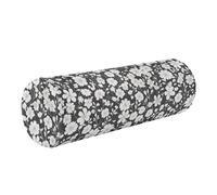 linqin Memory Foam Cervical Neck Pillow with Washable Cover Ergonomically Designed Back, Spine Relief, Little Floral BlackOneSize