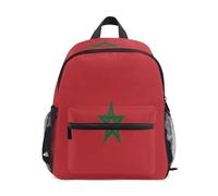 linqin Morocco Flag backpack labels for kids whistle bookbag with name tag for girls para bebes varon