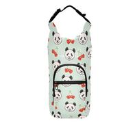 linqin Panda Water Bottle Carriers Water Bottle Carrier for Walking Water Bottle Holder for Hiking Fits 20/24/32/40 oz Bottles