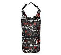 linqin Rockstar Bottle Carrier with Bottles Lightweight Water Bottle Carrying Case Waterbottle Holder Fits 20/24/32/40 oz Bottles