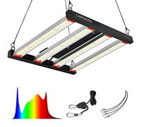 LinQool LED Grow Light 240w,3X3ft Dimmable Plant Grow Light UV IR,Sunlike Full Spectrum for Indoor Plants Seeding Veg and Bloom Plant Growing Lamps