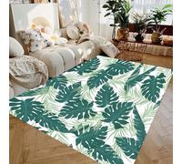 LinQton Tropical Beach Area Rugs Coastal Coconut Tree Sunset Pattern Mat Non-Slip Vacation Style Living Room Carpet Summer Theme Decor Doormat for Home Bedroom Nursery Dorm (Color 2,40x60cm)
