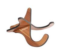 LINRAX US1 Universal Wooden Ukulele Stand and Violin Stand, X-Frame Style, Non-Slip, Portable