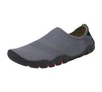 LinRim Bathing Shoes, Water Shoes, Men's Beach Shoes, Quick-Drying Swimming Shoes, Minimalist Barefoot Shoes, Trail Running Shoes, Breathable Fitness Shoes, Five Finger Toe Shoes, gray, 9 UK