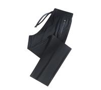 LinRim Summer Cool Stretch Pants Women's Thin Stretchable Jogging Pants Sports Pants with Zipper Pockets Lightweight Casual Pants (Tapered Leg/Straight Leg), S