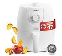 Linsar - White Air Fryer - 1.8L - incl. Timer and Individual Temperature Adjuster - Oil Free - More Energy Saving & Faster than Traditional Ovens - 1200 Watt (White)