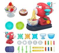 Linsey Modelling Clay Accessory Set, Clay Accessories Creation Breakfast Burger & Pasta Plasticine Tools Extruder, Kitchen Creation Educational Toy for Boys Girls (Plane)