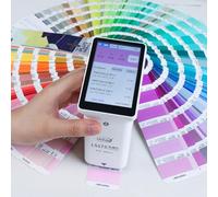 Linshang Digital Colorimeter LS173 Color Analyzer Colorchecker LS173 D/8° Mobile APP Easy to Use Incl. PC Software Touch Screen Acrylic