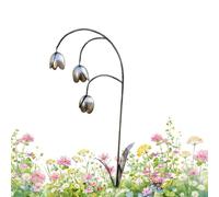 Linsition Garden Statues | Weather-Resistant Decoration,Lily Of The Valley Yard Sculpture,for Housewarming Birthday Lawn Porch Pathway Deck Mom Grandma