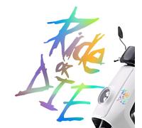 Linsition Truck Lettering Sticker, Car Window Letter Sticker, Ride Or Die Car Window Sticker, Waterproof Car Door Windscreen Lettering Sticker, to Cut for Motorcycles