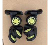 Linsomo 85A universal wheel 85A JX9054 luggage wheel replacement luggage accessories luggage wheel repair and replacement(Double85A-1Set of 4)