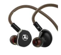 Linsoul 7Hz x Crinacle: Diablo/Divine 14.5mm Planar Magnetic Driver IEM | in-Ear Monitors, HiFi Earbuds with Detachable 2 Pin Single Crystal Copper Cable for Audiophiles, Diablo, Black