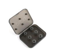 Linsoul DUNU S&S Silicone Eartips S/M/L (3pairs) for Nozzle Diameter from 4mm-5.5mm for Stage Studio, for KZ ZS10 Pro, 7HZ Zero, Orchestra Lite, TANGZU Wan'er S.G IEM (L - 3 Pairs)
