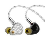 Linsoul INAWAKEN Twilight-DS 4DD+8BA In-Ear Monitors, Hybrid IEMs with Titanium Alloy +Steel Build, HiFi Wired Earbuds with Detachable 2 Pin OCC+Alloy Copper Cable for HiFi Audiophiles & Musicians