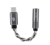 Linsoul Kiwi Ears AD1 Pro USB C DAC Adapter Cable, Custom DAC Chip, Official Web Customizable EQ Tuning, Ultra-Low Noise Portable IEM Amp for IEM Enthusiasts & Music Lovers (Type-C to 3.5mm)