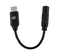 Linsoul Kiwi Ears AD1 Type-C to 3.5mm Female Headphone DAC Adapter Cable, USB C to Aux IEM Dongle with KT02H20 Chip, High Res 32bit/384kHz, CTIA-Standard for iOS/Android/Windows Smartphones/Laptops