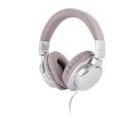 Linsoul Kiwi Ears Division Over Ear Headphone, 40mm Dynamic Driver Monitoring Headphones, Wired Gaming Headphone, DJ Headphones for Professional Musicians Engineers (Silver)