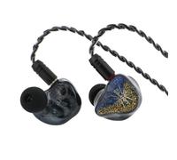 Linsoul Kiwi Ears Forteza In Ear Monitor, 1BA + 2DD HiFi Wired Earbuds, Gaming Earbuds, Hybrid Driver IEM Earphones Headphones, with Detachable IEM Cable for Musician Gamer (Black, Forteza)